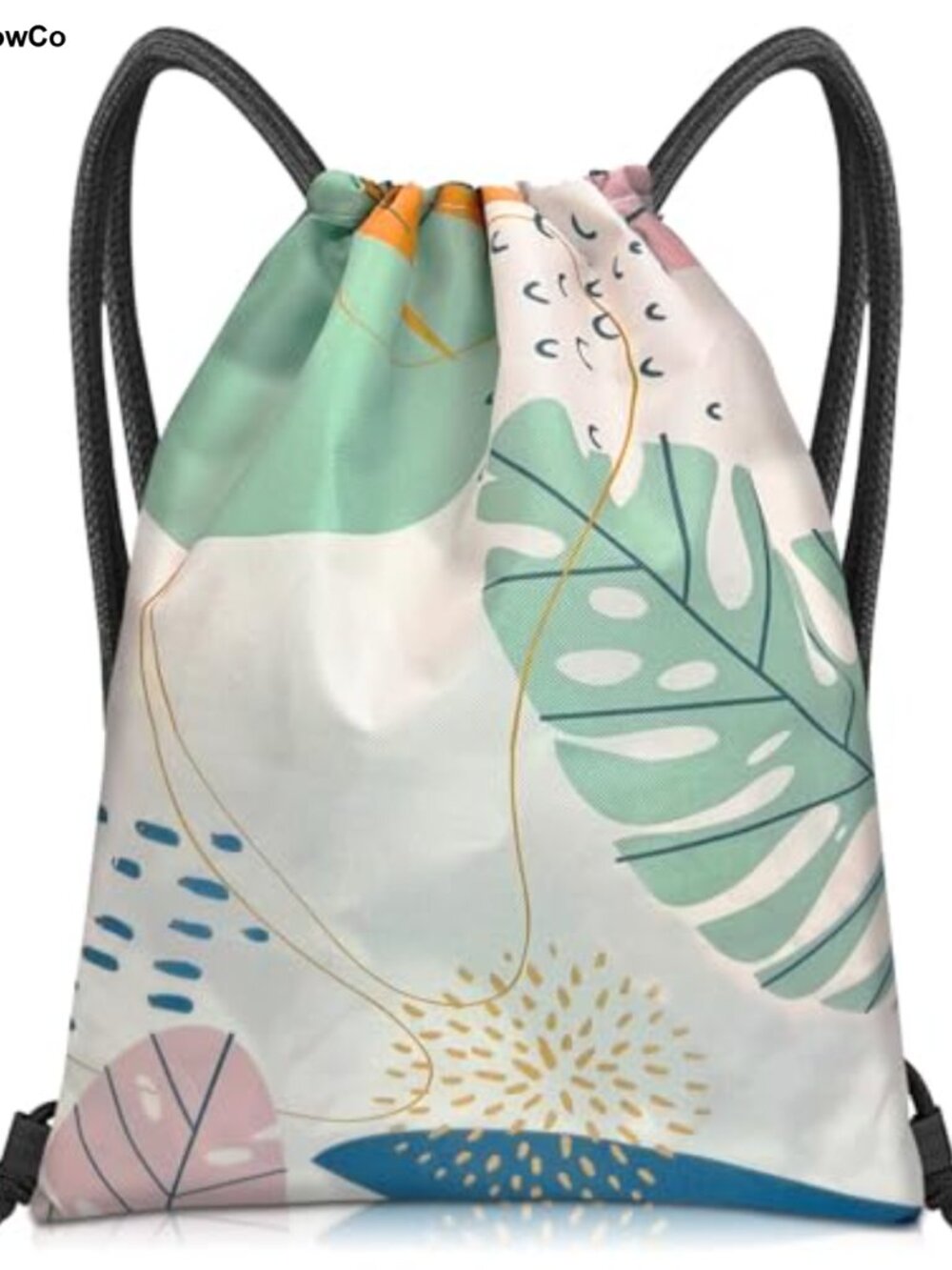 Waterproof Drawstring Backpack Gym Bag Lightweight Oxford Sackpack 13x17